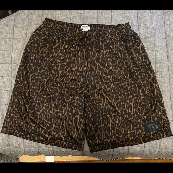 adidas 100 polyester shorts